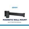 Us Weight Magnetic Wall Mount with 7.5' Black Retractable Belt U2502